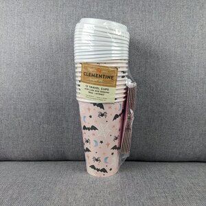 Clementine Paper Inc Halloween Spooky Ghost Travel Cups 16oz